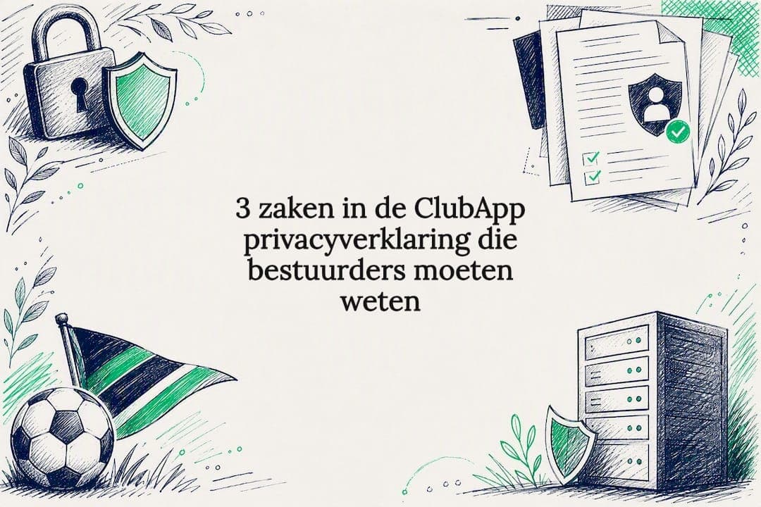 3 zaken in de ClubApp privacyverklaring die bestuurders moeten weten